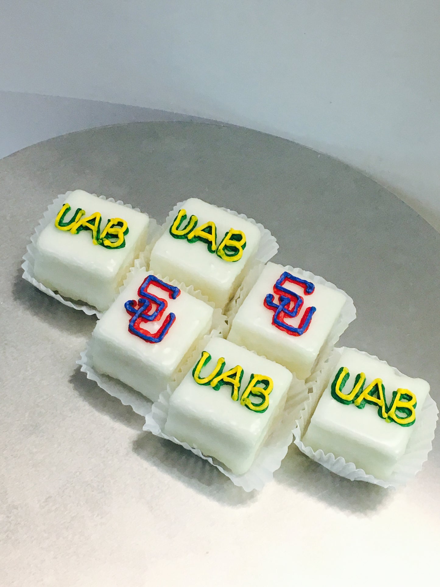 Collegiate Pride Petit Fours