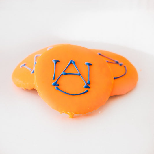 Iced Auburn Cookie