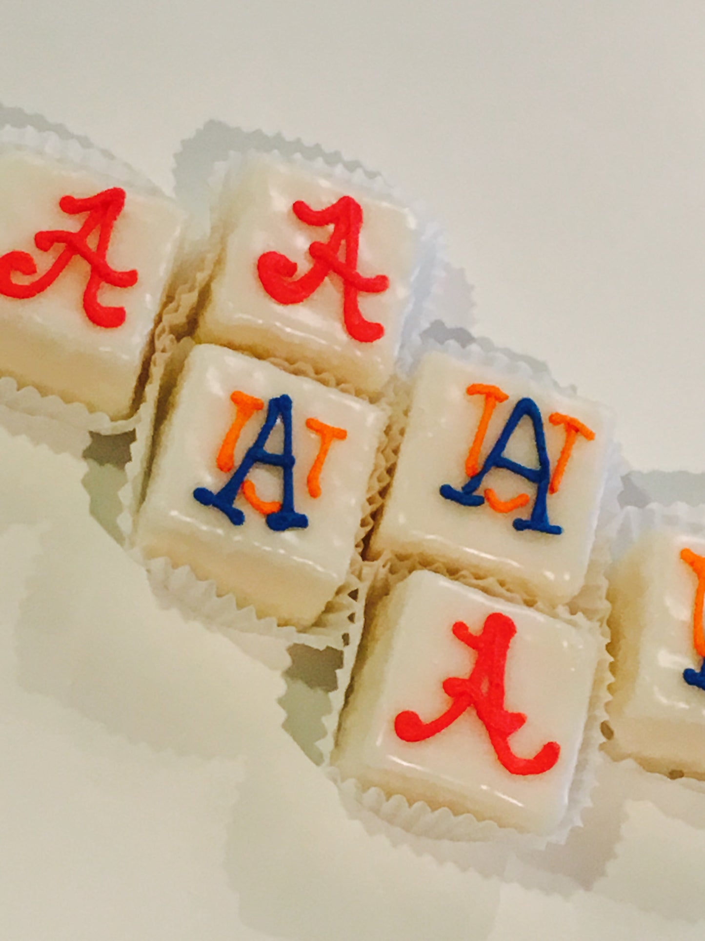 Collegiate Pride Petit Fours